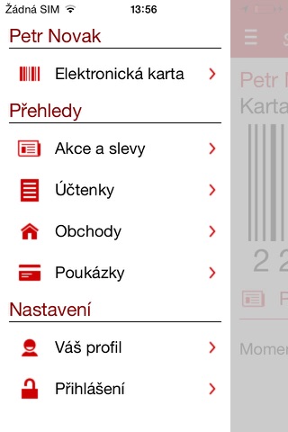 Digitální karta s.Oliver CZ&SK screenshot 2