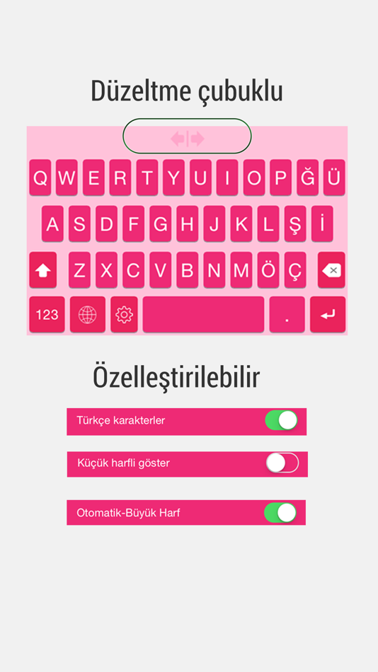 #2. Pembe Klavye (iOS) 由: Ercument ESER