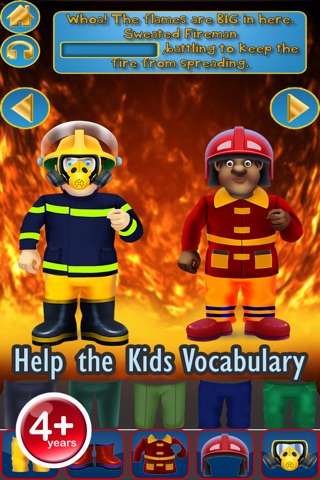 My Brave Fireman Rescue Design Storybook - Advert Free Game screenshot 4