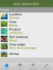 SprayWeatherWise ipad bilder 0