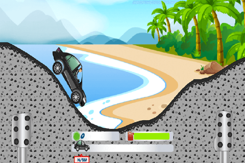 Car Driving On The Beach screenshot 3