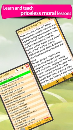 Aesop's Fables, short stories for kids, read to your toddler as bedtime lullaby screenshot 3