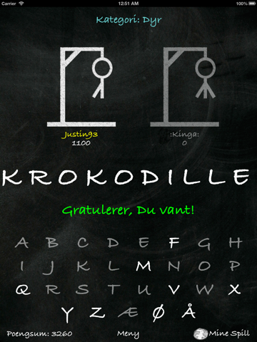 Hangman (Norsk)のおすすめ画像2