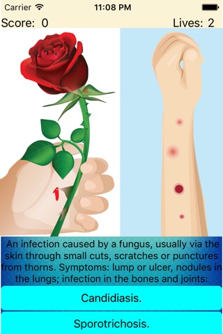 Dr House - Illustrated Diseases Quiz screenshot 2