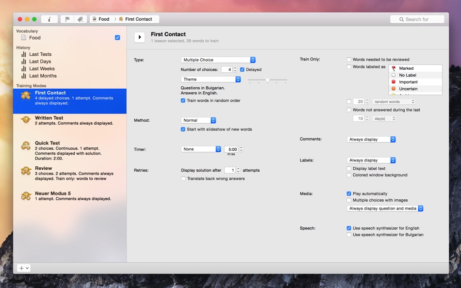 #5. iVocabulary 3 – Learn Words (macOS) 由: Christian Beer
