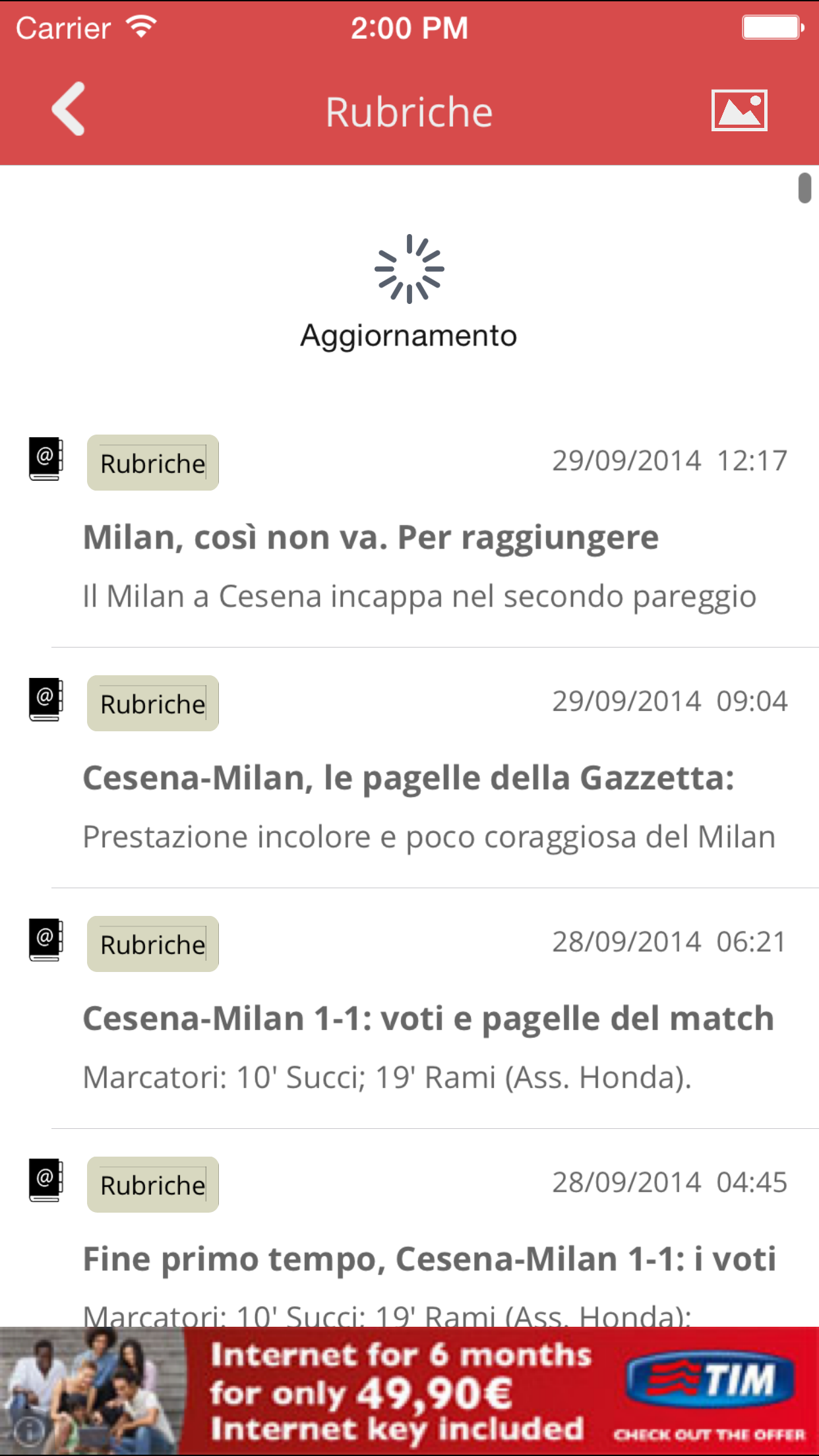 Milan Live