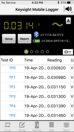 Keysight Mobile Logger