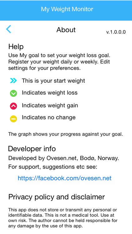 My Weight Monitor screenshot-3