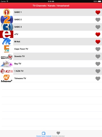 Screenshot #4 pour ► TV guide South Africa uhlelo: iNingizimu Afrika TV-listings Gids Suid-Afrika program
