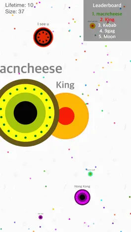 Game screenshot Crazy Dot Party: the kingdoms of dots ~ paradise of trivia game in blob.io version apk