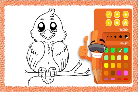 Birds Coloring Book screenshot 3