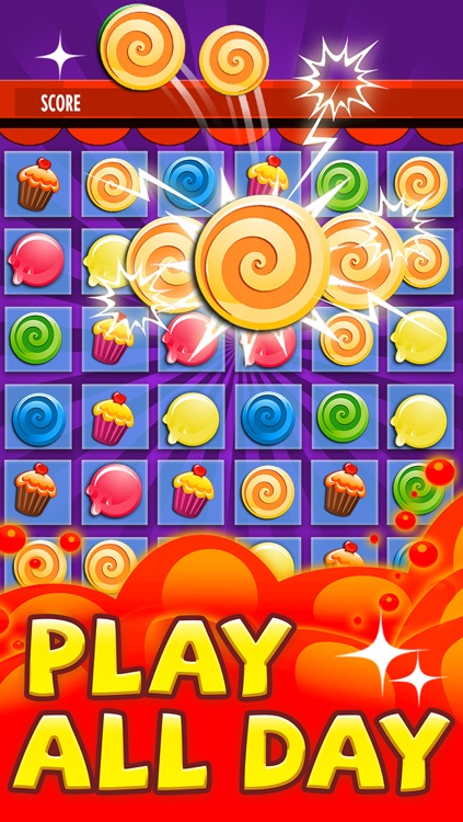 Candy Game - Match 3 Candies Puzzle For Children HD FREE