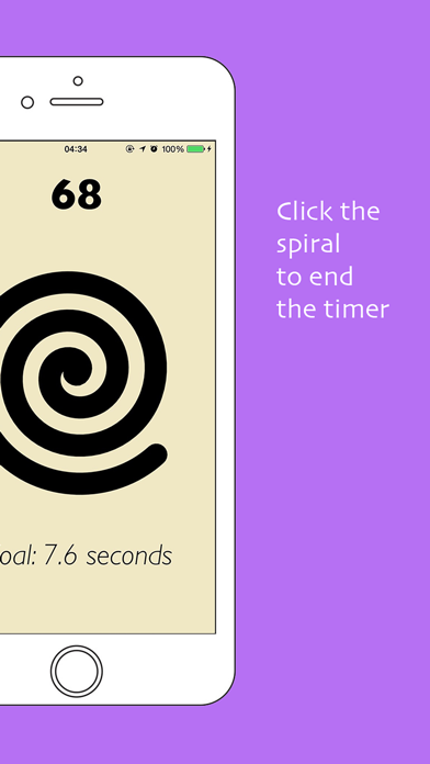 How to cancel & delete Spiral - A time measuring game from iphone & ipad 3