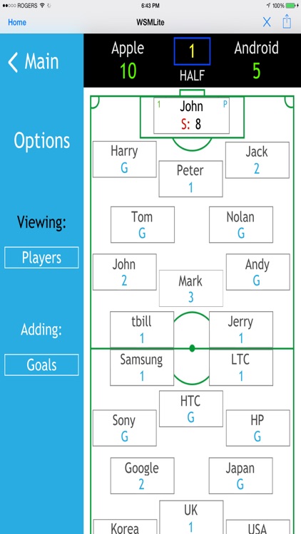 Web Sports Manager Lite screenshot-3