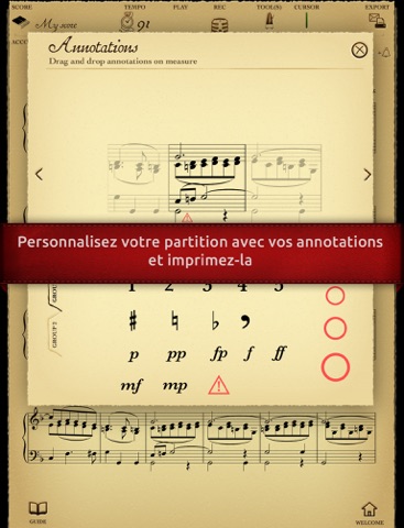 Play Pachelbel – Canon (partition interactive pour piano) screenshot 3