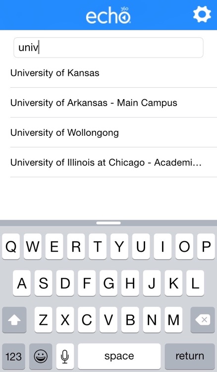 EchoSystem Mobile Upload App for Instructors