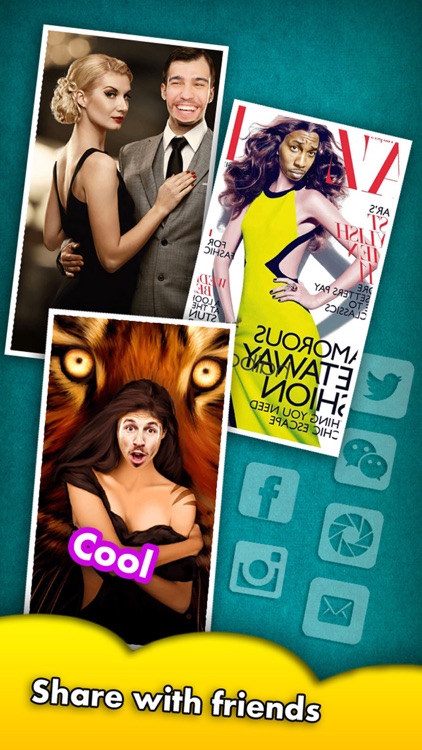Face Morph Pro - Change & Swap Head in Pic Frame Hole with Photo Blender and Color Effects! screenshot-4