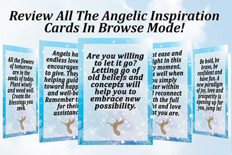 Angelic Inspiration Cards screenshot 3