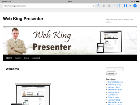 Screenshot #4 pour Web Roi Présentateur Gratuit
