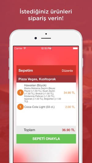 Mekan.com Sipariş: Online Yemek Siparişi, Pizza, Kebap, Hamb(圖5)-速報App