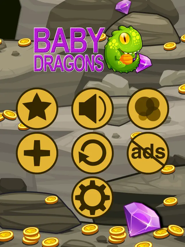 Baby Dragons, game for IOS