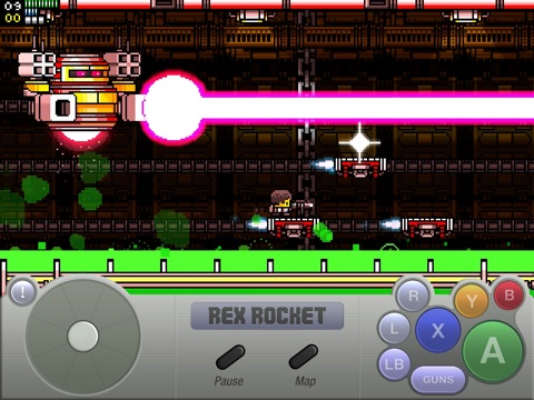 Rex Rocket: Mobile screenshot 3