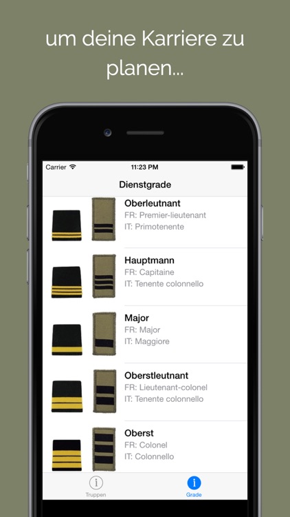 Schweizer Armee: Dienstgrade & Truppen