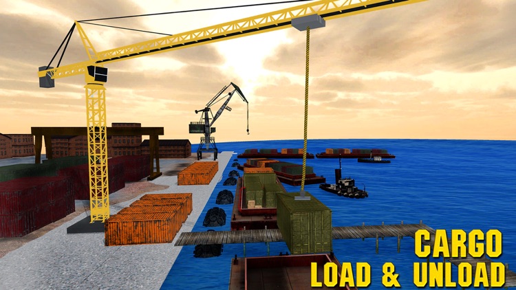 Cargo Crane Transporter Sim