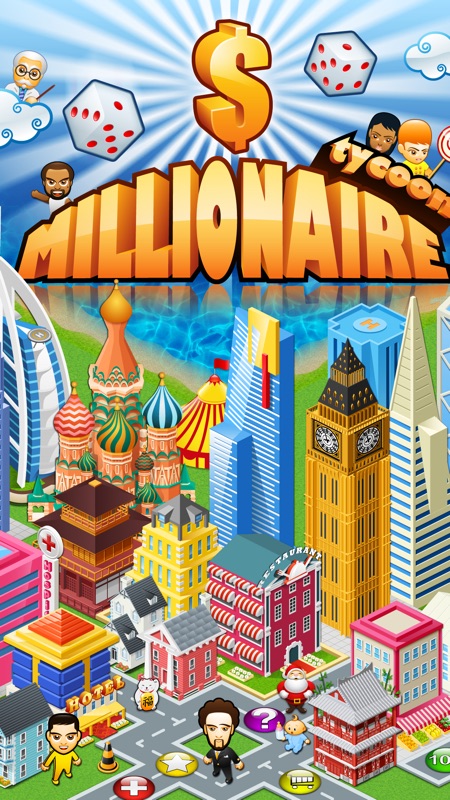 MILLIONAIRE TYCOON™ : Free Realestate Trading Strategy Board Game screenshot 1