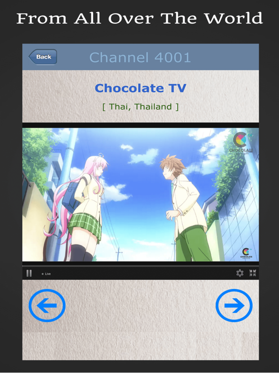 Screenshot #5 pour Television: Watch Worldwide TV