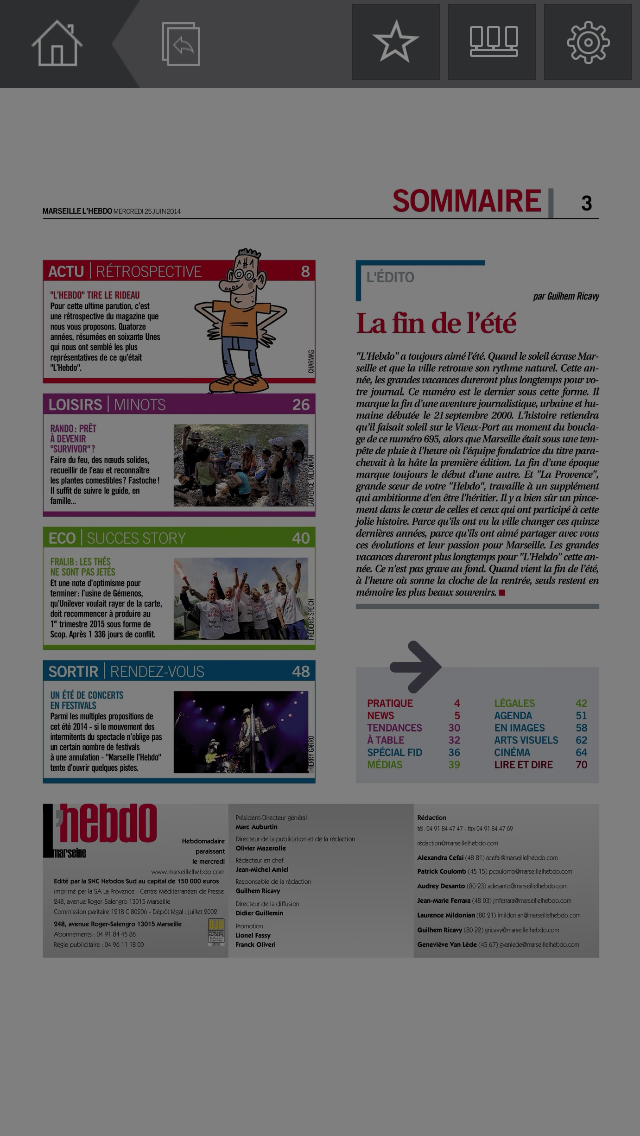 Marseille l'Hebdo screenshot 3
