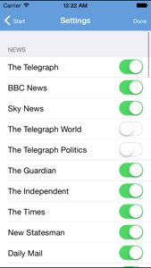 UK News Reader screenshot #5 for iPhone