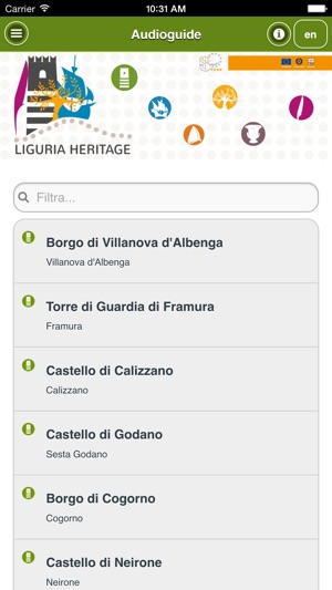 Liguria Heritage Audioguide(圖2)-速報App
