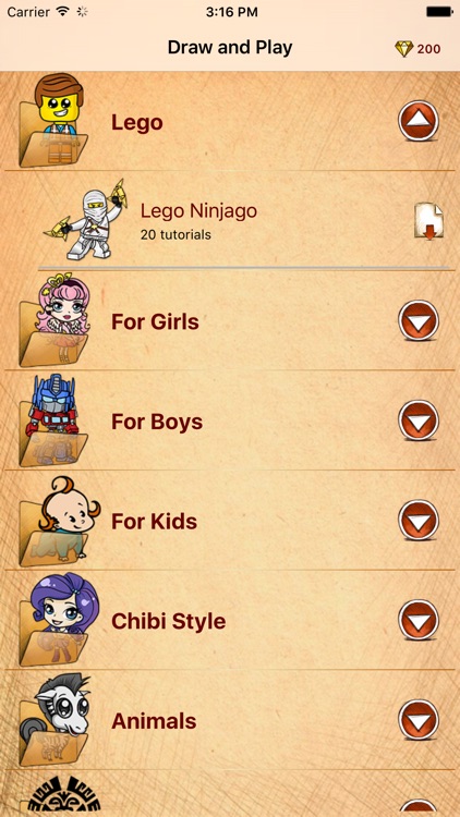 Draw And Play For Lego Ninjago Collection