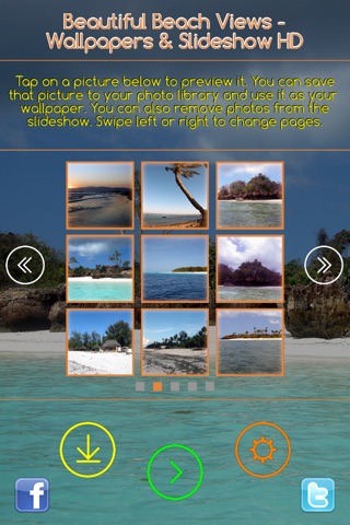 Beautiful Beach Views - Wallpapers & Slideshow HD screenshot 3