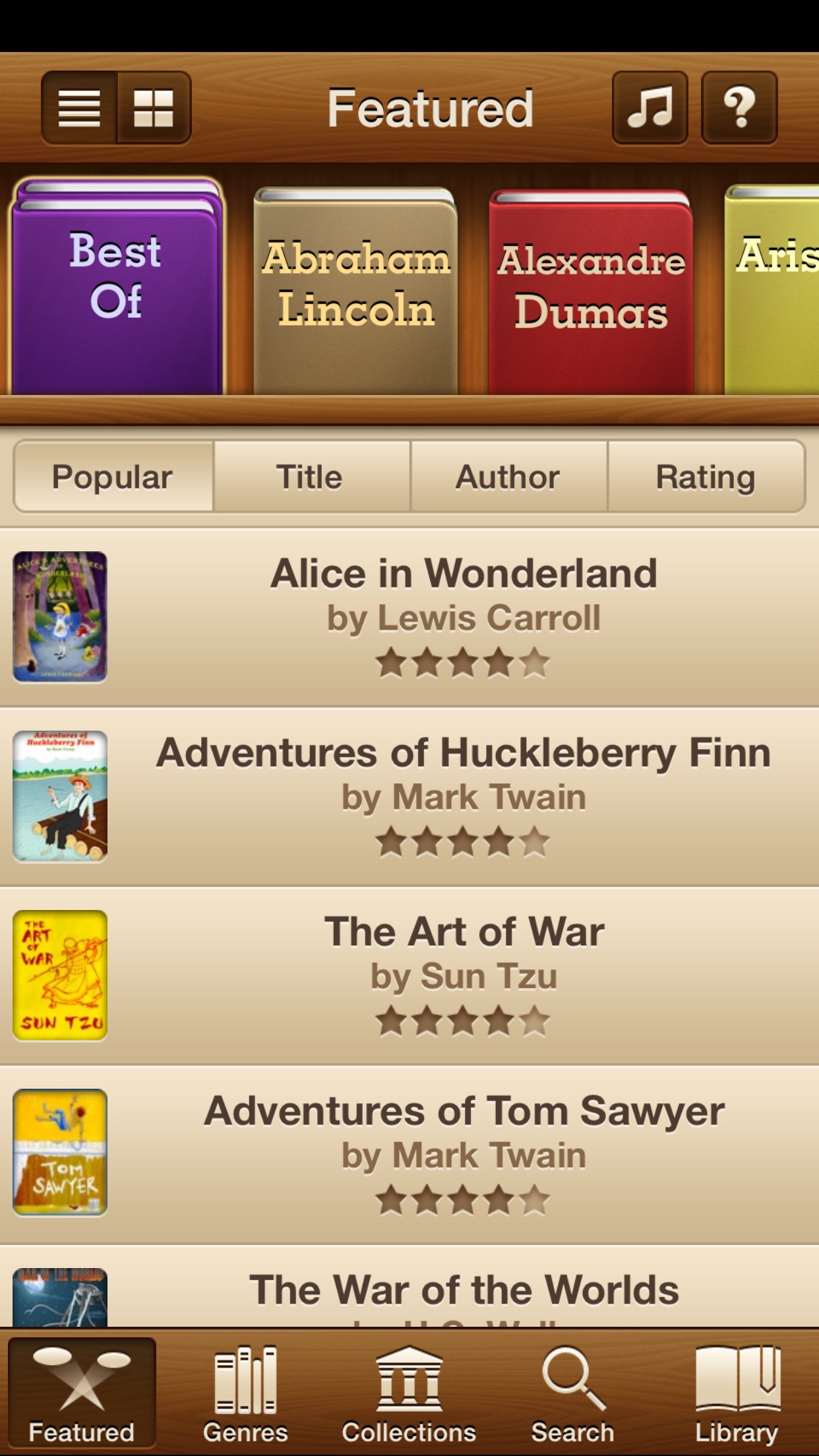 Screenshot 1 of Books - 23,469 Classics To Go. The Ultimate Ebooks And Audiobooks Library