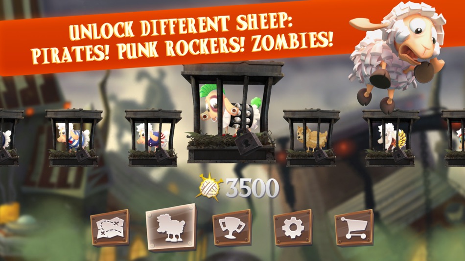 #5. Flockers (iOS) 由: Team17 Digital Limited