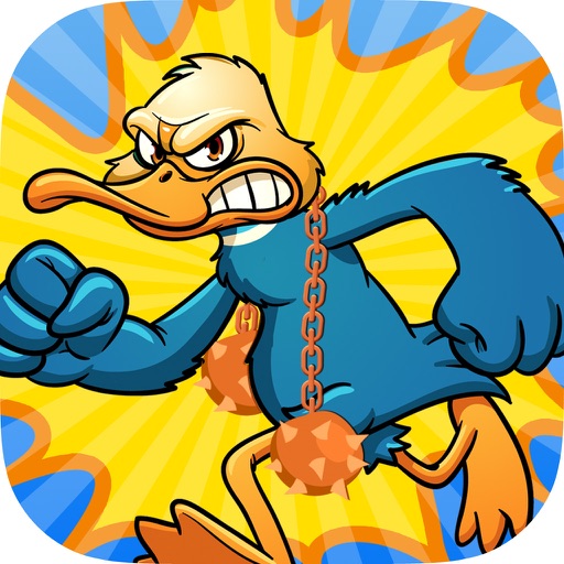 Duck Survival Battle Free - Slide & Swipe Fruits & Vegies to Colapse, Blast and Eliminate them icon