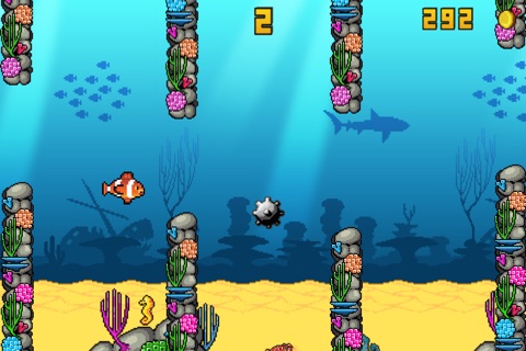 Sharky the Cute Clown Fish screenshot 2