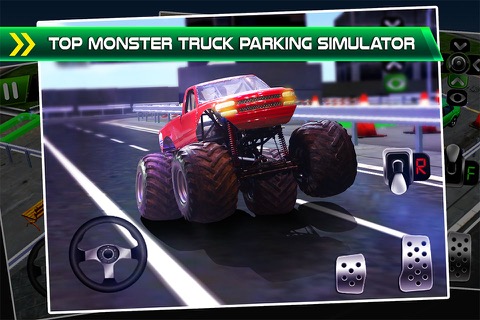 Monster Truck Parking Simulator - 3D Car Bus Driving & Racing Gamesのおすすめ画像1