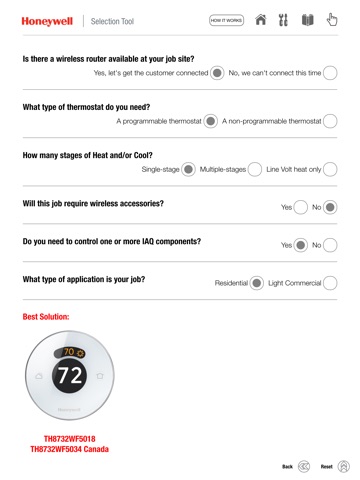 Honeywell Residential Product Guide screenshot 4