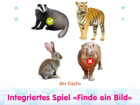Screenshot #5 pour L'allemand pour les enfants - Lernkarten für Kinder