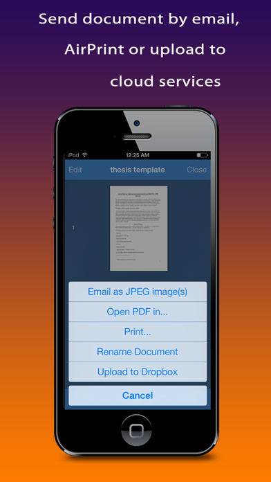 Quick Scanner : Quickly scan document, receipt, note, business card, image into high-quality PDF documentsのおすすめ画像4