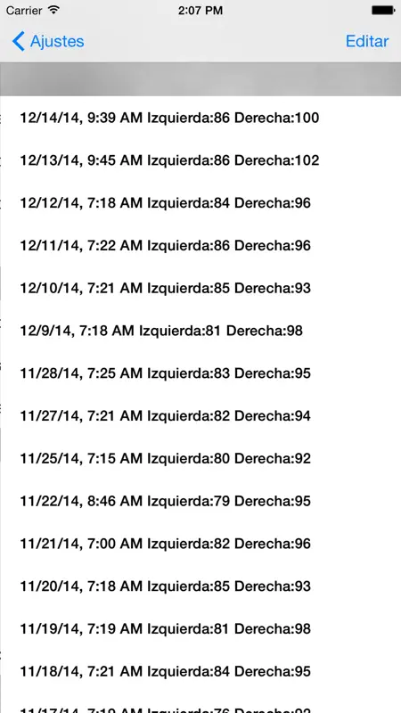 Test de Pulsaciones SNC screenshot 4 of 4