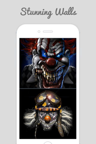 Ultimate Clown Wallpapers - Ugly clown scary wallpaper Screens for your iPhone, IPad and iPod screenshot 4