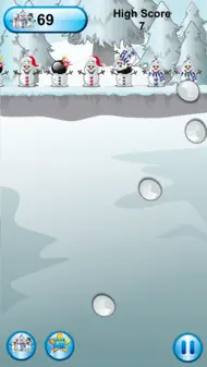 Frozen Snowman Pusse Free: Messy Ice Makera iphone bilder 0