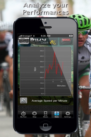 Biky Coach - Sport GPS Biking / Cycling / Bike / Racer screenshot 2