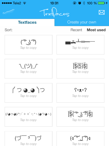 Screenshot #5 pour Textfaces for Messenger
