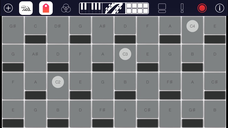 Simple Music - amazing chords creation keyboard app with free piano, guitar, pad sounds, and midi screenshot-3