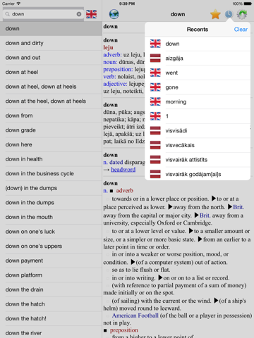 English Latvian best dictionary translator - Angļu Latvijas labākais vārdnīca tulkotājs iPad screenshot 4 - Education app
